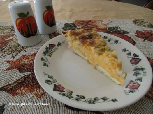 Green Chile-Cheese Impossible Pie.