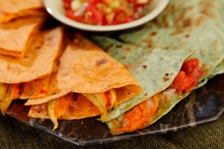 Squash Blossom Quesadilla 