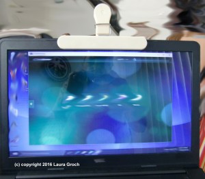 A chip clip works to block off your computer camera.