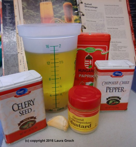 Inexpensive ingredients for a delicious salad dressing are already in your pantry. Photo by Laura Groch