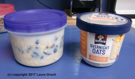 Quaker Overnight Oats and muesli